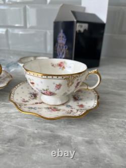 5 pcs Royal Crown Derby Antoinette 1st quality production in 2016