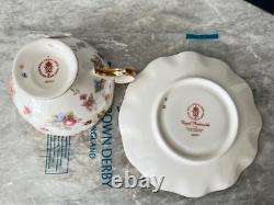5 pcs Royal Crown Derby Antoinette 1st quality production in 2016