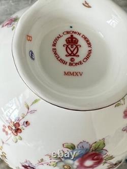 5 pcs Royal Crown Derby Antoinette 1st quality production in 2016