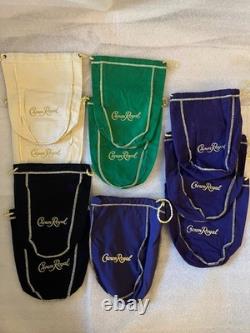 56 Crown Royal Whisky Bags+1 Santa Hat+1 Tote- RARE, LIMITED, SPECIAL EDITION + 56 Crown Royal Whisky Bags+1 Santa Hat+1 Tote- RARE, LIMITED, SPECIAL EDITION +