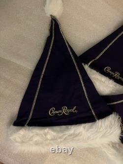 56 Crown Royal Whisky Bags+1 Santa Hat+1 Tote- RARE, LIMITED, SPECIAL EDITION + 56 Crown Royal Whisky Bags+1 Santa Hat+1 Tote- RARE, LIMITED, SPECIAL EDITION +