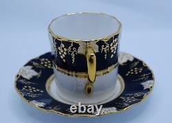 6 Royal Crown Derby Coffee Cups with Saucers
