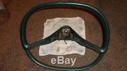 61 62 63 Nos Mopar Imperial Crown Lebaron Green Steering Wheel Beautiful