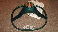 61 62 63 Nos Mopar Imperial Crown Lebaron Green Steering Wheel Beautiful