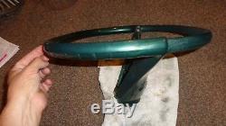 61 62 63 Nos Mopar Imperial Crown Lebaron Green Steering Wheel Beautiful