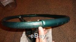 61 62 63 Nos Mopar Imperial Crown Lebaron Green Steering Wheel Beautiful