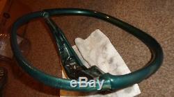 61 62 63 Nos Mopar Imperial Crown Lebaron Green Steering Wheel Beautiful