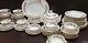 6x Person Royal Crown Derby Chatsworth Dinner Salad Plates Coffee Soup