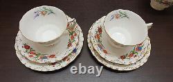 6x person Royal Crown Derby CHATSWORTH dinner salad plates coffee soup