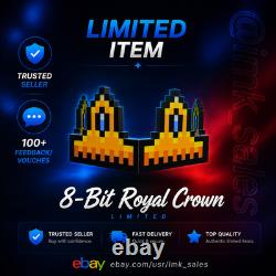 8-Bit Royal Crown ROBLOX Limited? Clean & Safe