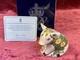 A Lovely Limited Royal Crown Derby Pickworth Piglet. Gold Stopper & Boxed