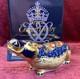 A Magnificent Royal Crown Derby Hippopotamus Paperweight. Gold Stopper & Box