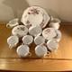 A Royal Crown Derby'derby Posies' 22 Piece Tea Set