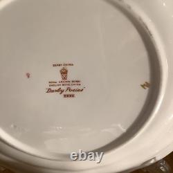 A Royal Crown Derby'Derby Posies' 22 Piece Tea Set