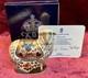 A Signed Royal Crown Derby Imari Ewe Paperweight. Gold Stopper, Cert. & Box