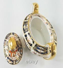 Antique Royal Crown Derby Old Imari Sugar Bowl Dish Tiffany & Co New York