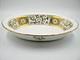 Beautiful Royal Crown Derby Green Panel Open Oval Serving Dish 1st Qty Unused