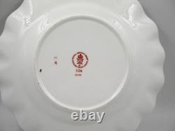 BEAUTIFUL ROYAL CROWN DERBY OLD IMARI FLUTED DESSERT PLATE 8.5 22cm NEW 1128