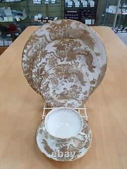 BRAND NEW 1ST QUALITY Royal Crown Derby Gold Aves 5 Piece Set