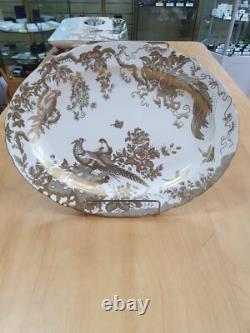 BRAND NEW Royal Crown Derby 1st Quality GOLD AVES 41cm /16 Oval Serving Platter