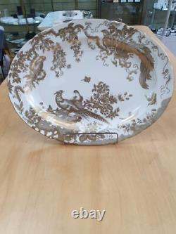 BRAND NEW Royal Crown Derby 1st Quality GOLD AVES 41cm /16 Oval Serving Platter