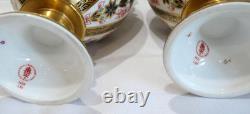 Beautiful Royal Cown Derby Old Imari 1128 Pair Of Lidded Sgb Sudbury Vases Urns