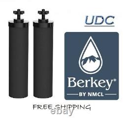Berkey 2 Black Water Filters BB9-2 Replacement Big Travel Royal Imperial Crown