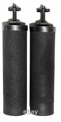 Berkey 2 Black Water Filters BB9-2 Replacement Big Travel Royal Imperial Crown