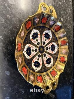 Boxed Royal Crown Derby Old Imari SGB Large Duchess Bowl Dish 1st Quality