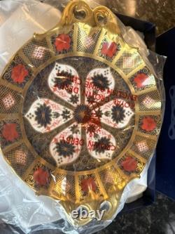 Boxed Royal Crown Derby Old Imari SGB Large Duchess Bowl Dish 1st Quality