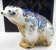 Boxed Royal Crown Derby Paperweight Aurora Polar Bear Gold Stopper Connaught Hse