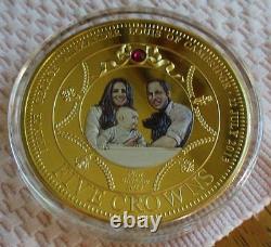 Bradford Exchange, 2014 The New Royal Prince Gold Five Crown Photogenic Coin