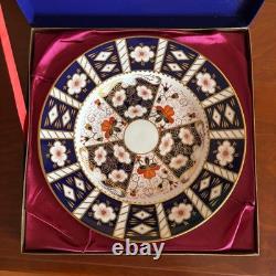 Brand new Royal Doulton Royal Crown Derby Old Imari Cherry Blossom Plate