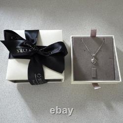 Clogau Royal Crown White Topaz Pendant & Necklace Silver Brand New Retired
