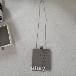 Clogau Royal Crown White Topaz Pendant & Necklace Silver Brand New Retired
