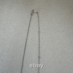 Clogau Royal Crown White Topaz Pendant & Necklace Silver Brand New Retired