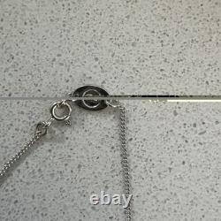 Clogau Royal Crown White Topaz Pendant & Necklace Silver Brand New Retired