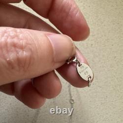 Clogau Royal Crown White Topaz Pendant & Necklace Silver Brand New Retired