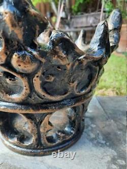 Crown Candle Holder, Royal, Queen, King, Old World, Medieval, Tabletop, New
