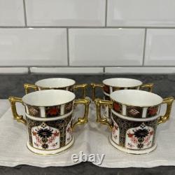 Crown Darby Imari Loving Mugs Never Used Only For Display No Chips Perfect
