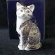 Crown Derby Majestic Cat Paperweight Numbered Ltd Edition With Rcd Box And Cert