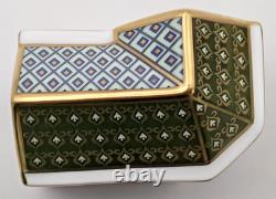 Crown Derby Royal Bookshop & Cake Shop Miniature Double Sided Ltd Ed 1st Boxed