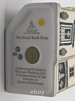 Crown Derby Royal Bookshop & Cake Shop Miniature Double Sided Ltd Ed 1st Boxed