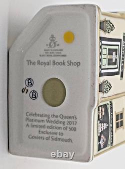 Crown Derby Royal Bookshop & Cake Shop Miniature Double Sided Ltd Ed 1st Boxed