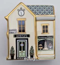 Crown Derby Royal Bookshop & Cake Shop Miniature Double Sided Ltd Ed 1st Boxed