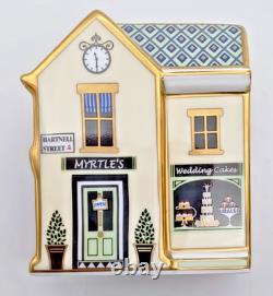 Crown Derby Royal Bookshop & Cake Shop Miniature Double Sided Ltd Ed 1st Boxed
