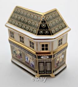 Crown Derby Royal Bookshop & Cake Shop Miniature Double Sided Ltd Ed 1st Boxed