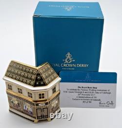 Crown Derby Royal Bookshop & Cake Shop Miniature Double Sided Ltd Ed 1st Boxed