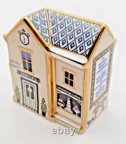 Crown Derby Royal Bookshop & Cake Shop Miniature Double Sided Ltd Ed 1st Boxed