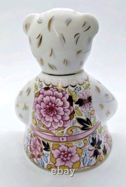 Crown Derby Set 4 Royal Bears William Catherine George Charlotte RARE Ltd Ed 250